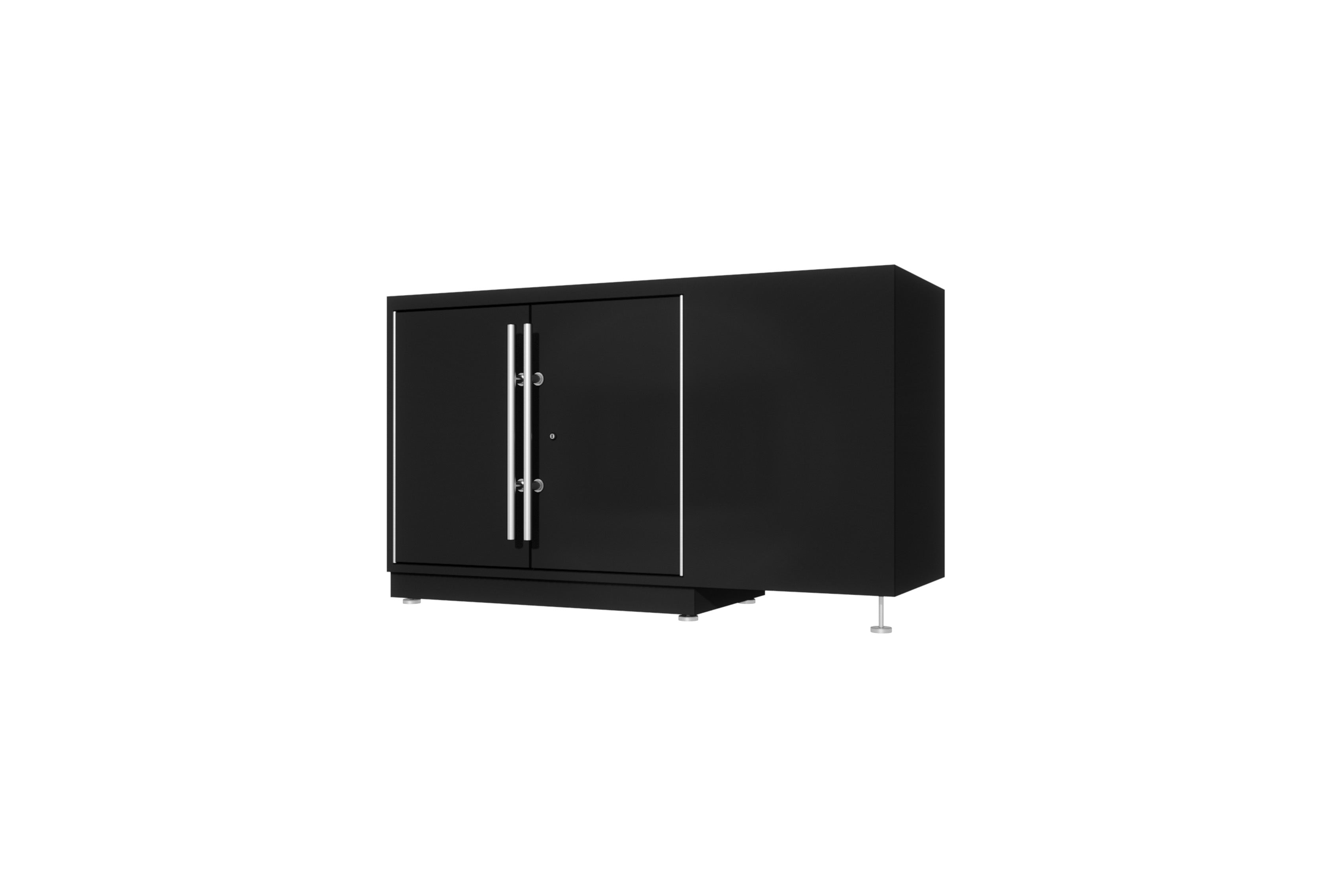 ProSlat LUX Blind Corner Base Cabinet Organizer - Premium Kitchen Storage Solution for Pots, Pans & Cookware - Perfect for Small Spaces & Corner Cabinets