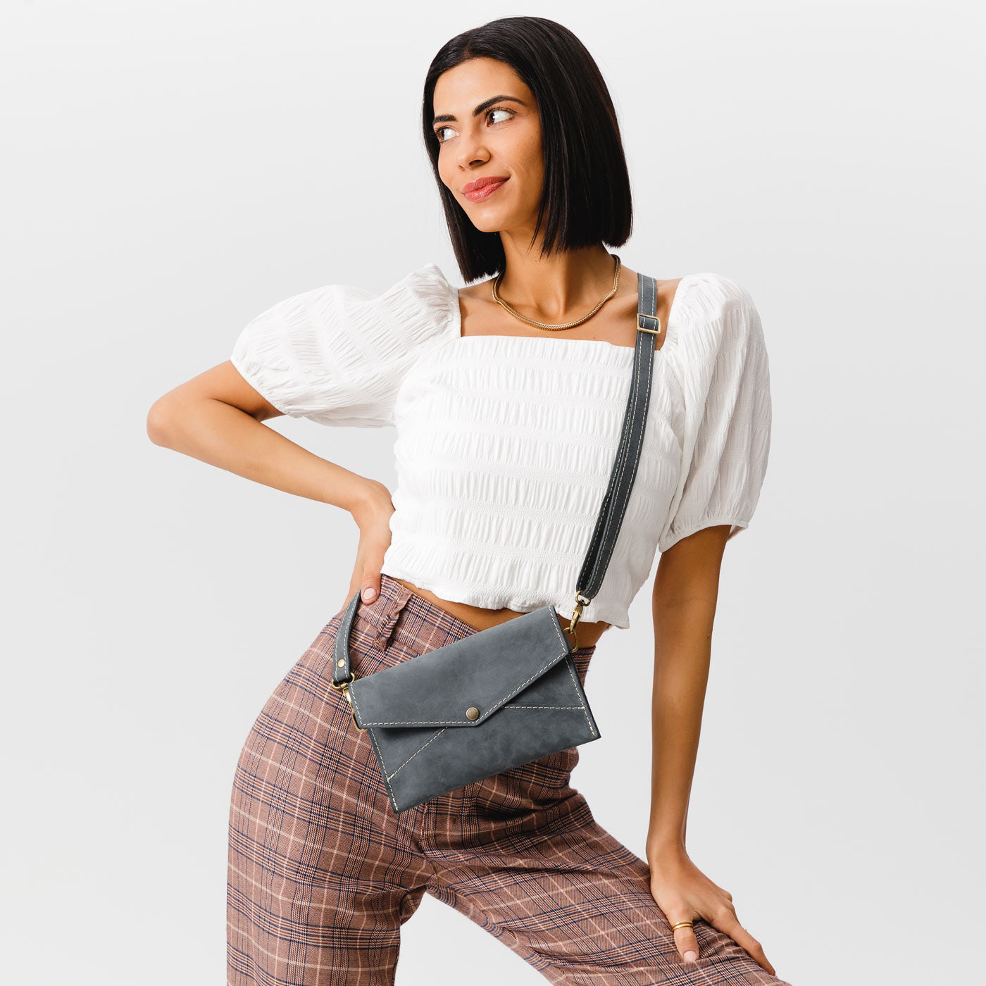 Convertible Crossbody Bag for Women - Stylish Envelope Shoulder Purse with Adjustable Strap - Perfect for Work, Travel & Everyday Use