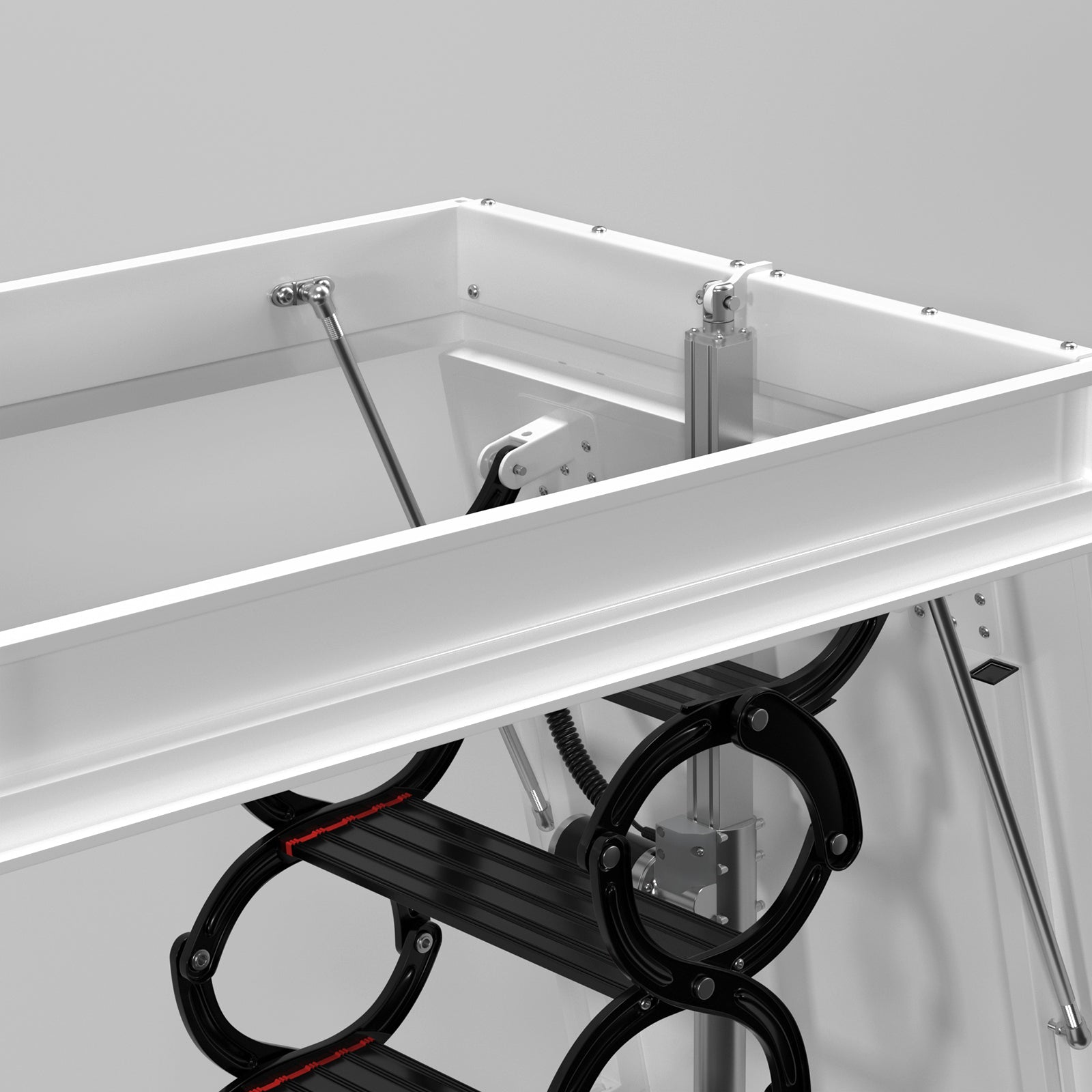 11 Steps Electric Attic Ceiling Ladder - 31.5