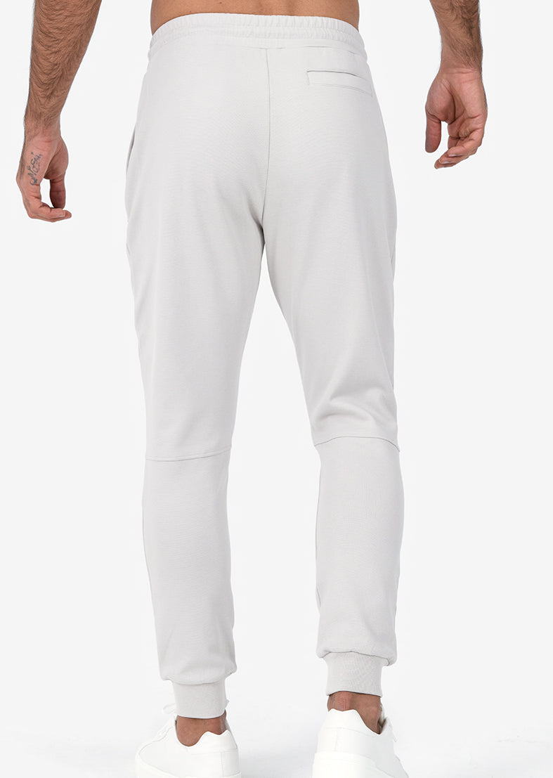 Premium Men's Textured Dress Pants in Stone Color - Comfortable & Stylish for Office, Business Casual & Formal Occasions