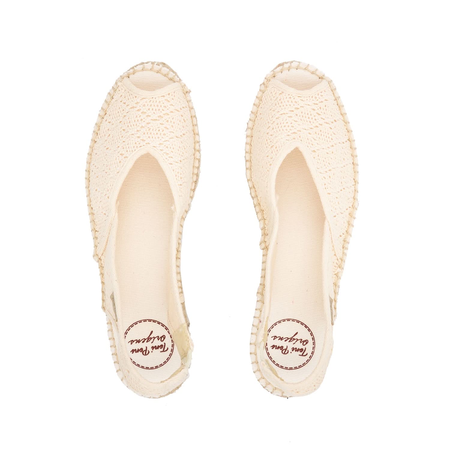 Eco-Friendly Jute Peep Toe Wedges in Ecru - Blanca AD Summer Sandals for Beach, Vacation & Casual Outfits