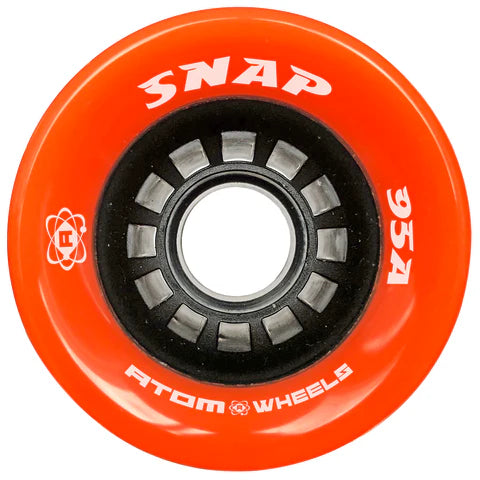 Atom Snap Wheels 91A & 95A - High Performance Skateboard Wheels (Pack of 4) - Perfect for Street Skating & Park Riding
