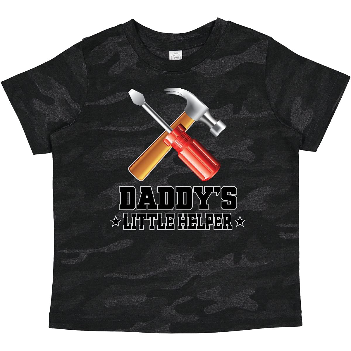 Inktastic Daddy's Little Helper Tools Baby T-Shirt - Cute Construction Outfit for Toddlers & Infants - Perfect for Father's Day, Family Photos & Playtime