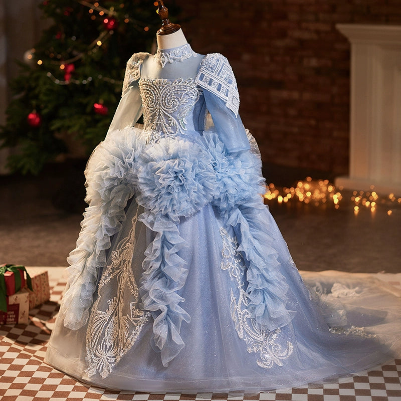 Luxury Elegant Girls Dresses for Special Occasions - High-End Performance Dresses for Weddings, Parties & Pageants