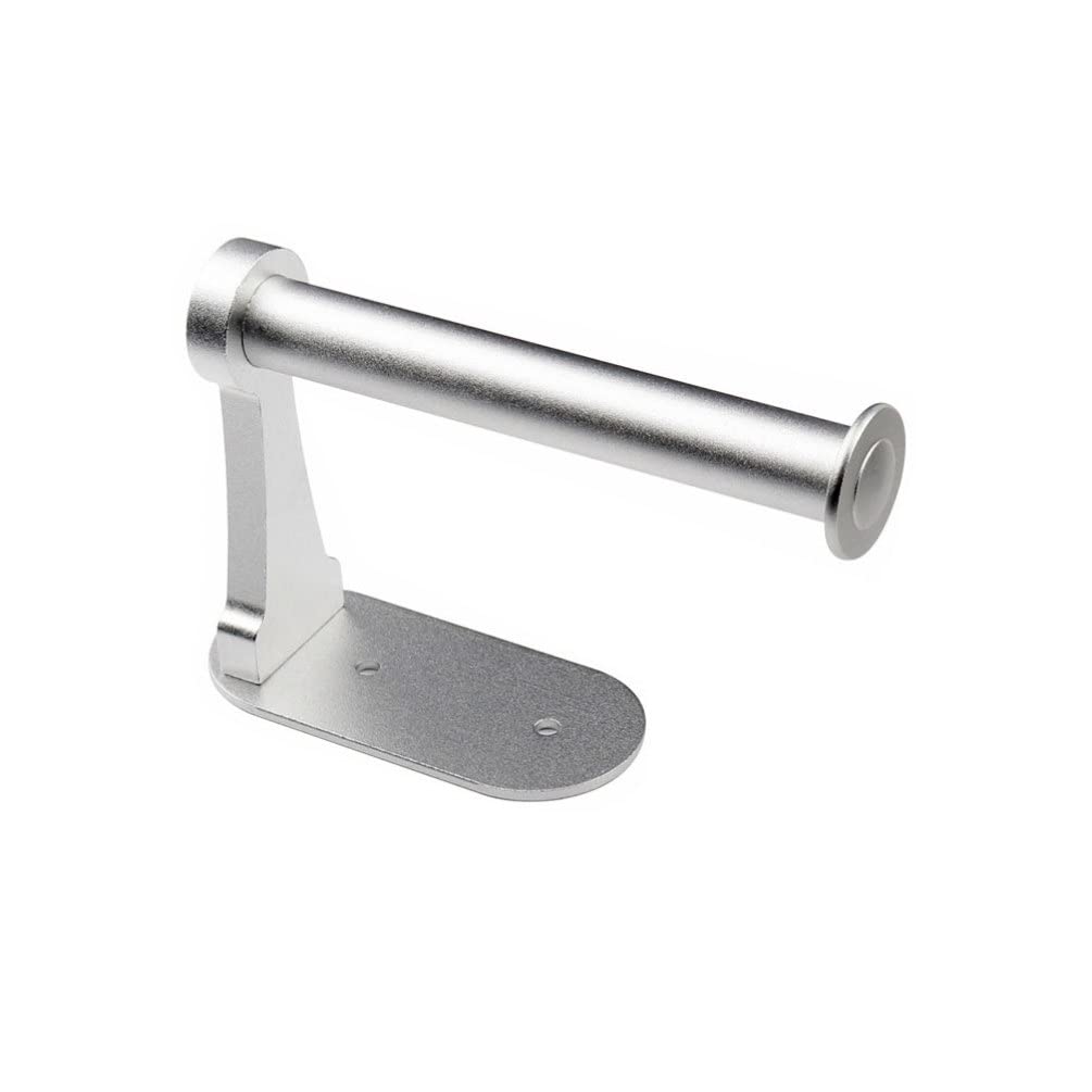Wall Mounted Toilet Paper Holder - Under Cabinet Roll Dispenser, Aluminum Bathroom Tissue Holder for Space Saving & Stylish Decor - Perfect for Small Bathrooms, RVs & Apartments