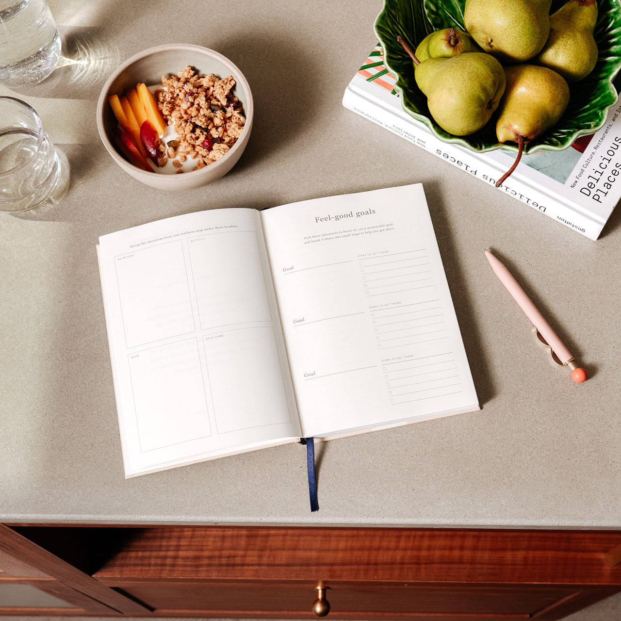 Slow Down Wellness Journal - Mindful Self-Care Planner for Stress Relief & Gratitude Practice | Perfect for Meditation, Daily Reflection & Personal Growth