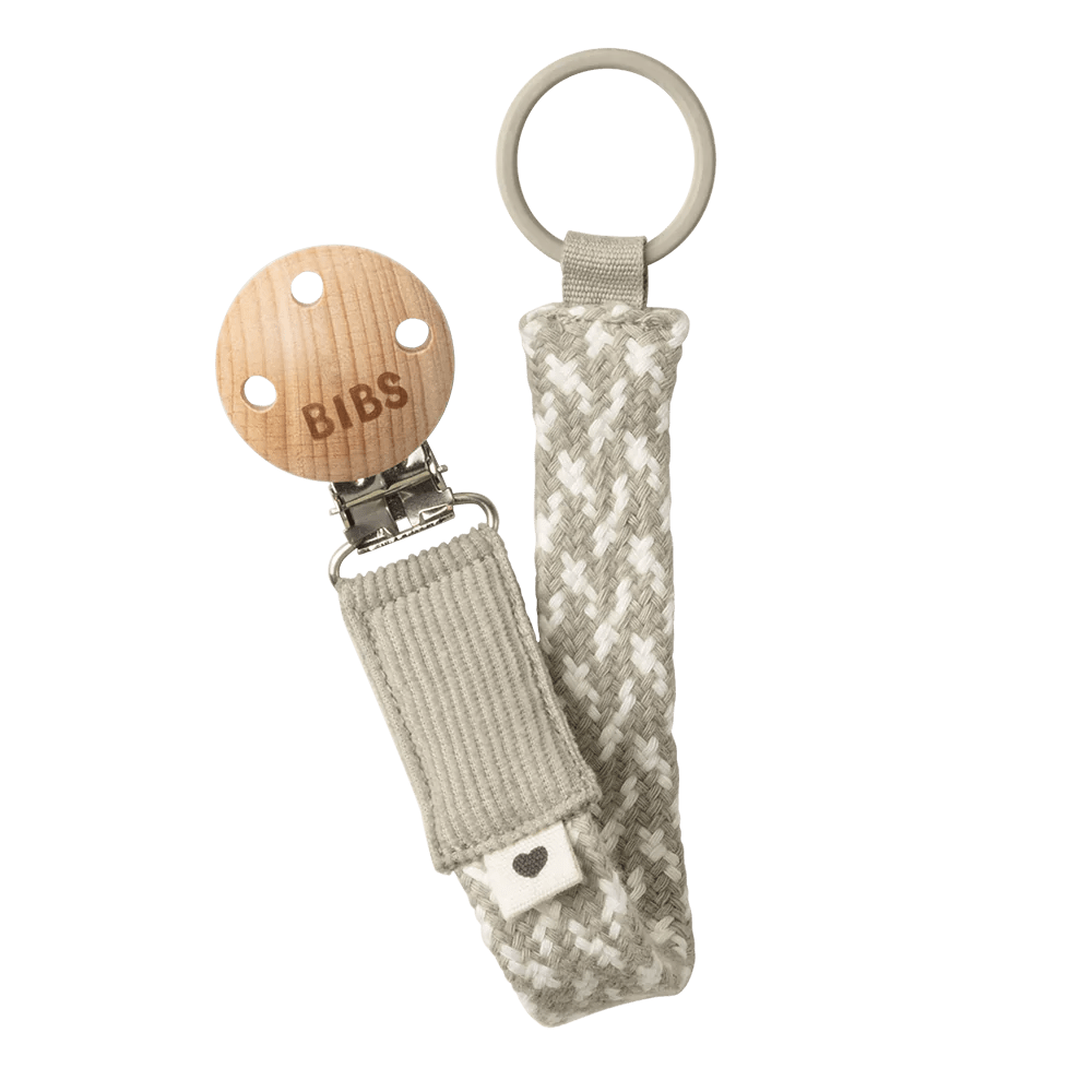 Baby Pacifier Clip Holder - Soft Silicone Dummy Soother Strap with Adjustable Hook for Infants & Toddlers - Perfect for Strollers, Car Seats & Daycare Use