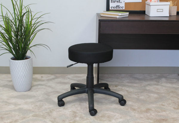 Boss The DOT Stool B210 - Modern Bar Stool for Kitchen Island, Dining Counter & Home Office - High-Quality Adjustable Height Stool with Comfortable Seat
