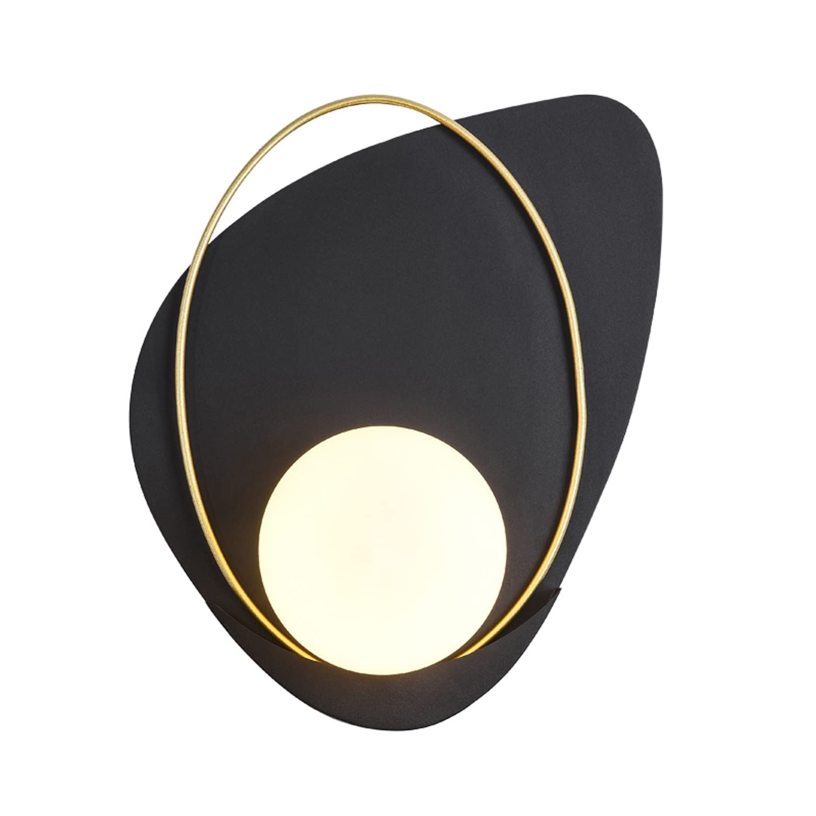 Modern Minimalist LED Wall Sconce - Nordic Style Luxury Bedroom Wall Lamp with Creative Design for Bedside, Living Room & Hallway Lighting | Energy-Efficient Indoor Wall Light Fixture