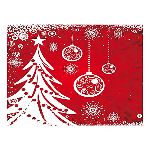 Christmas Tree & Snowflakes