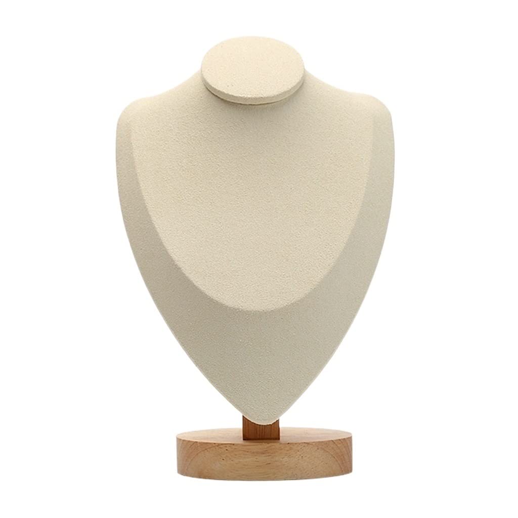 Stylish Beige Jewelry Display Stand - 13.2