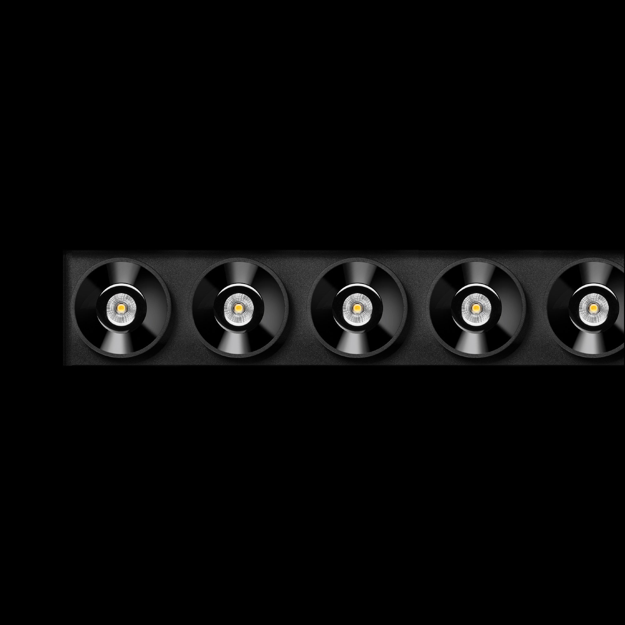 Black Foster Trimless 10 - Premium Modern LED Ceiling Light for Home & Office - Perfect for Bedroom, Living Room, Kitchen and Commercial Spaces