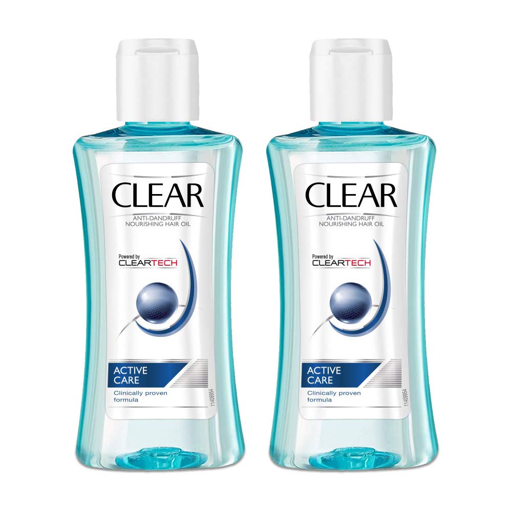 Clear Active Care Anti-Dandruff Hair Oil 150ml - Soothes Scalp & Controls Flakes - Perfect for Dry, Itchy Scalp & Dandruff Treatment at Home