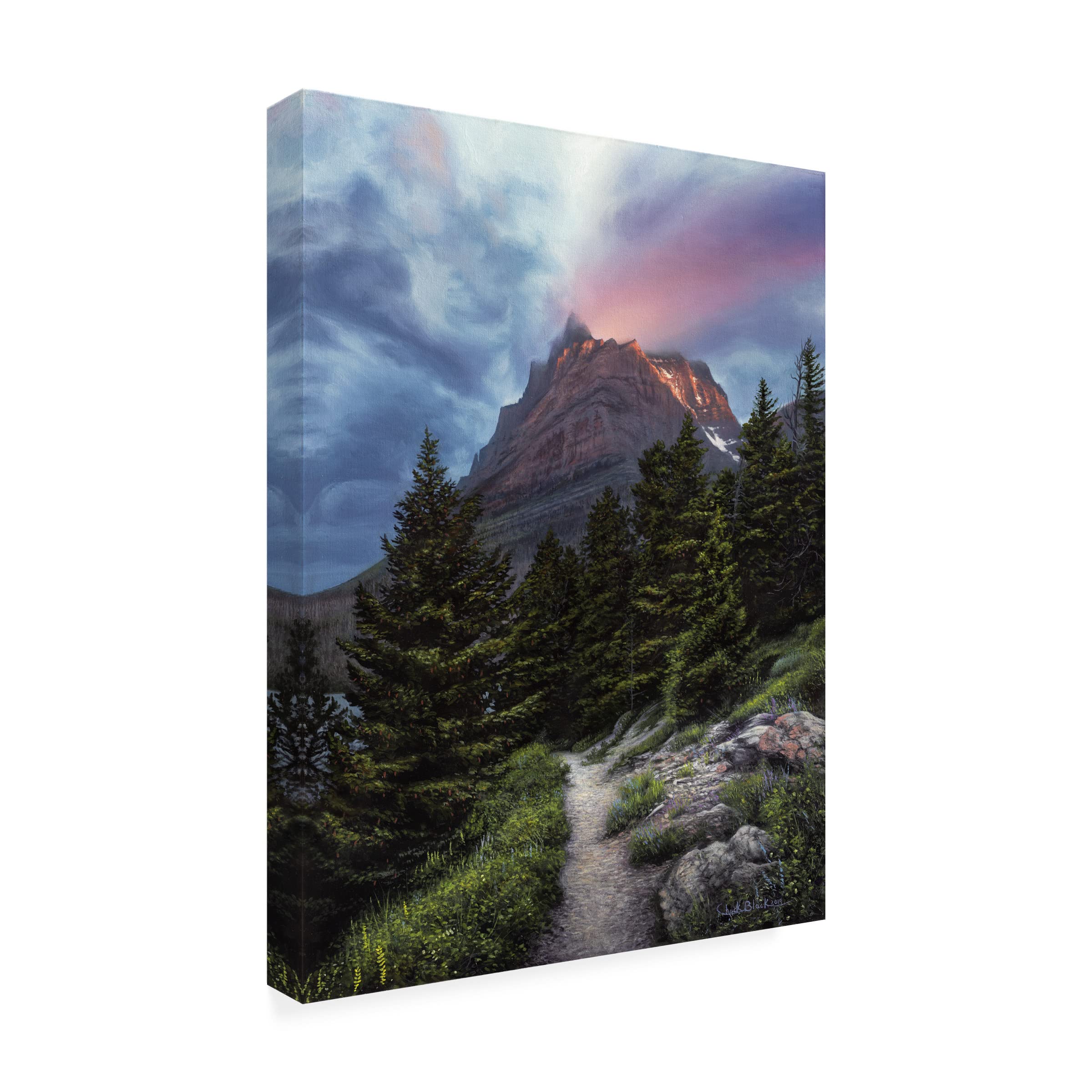 Trademark Fine Art 'Heavenly' Canvas Wall Art by Chuck Black - Stunning Home Decor for Living Room, Bedroom & Office