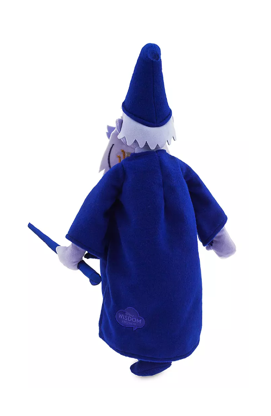 Disney Wisdom Merlin Plush Stuffed Animal Toy - Limited Edition Collectible Gift for Disney Fans, Kids & Adults | Perfect for Bedroom Decor, Birthday Presents & Disney Merchandise Collection