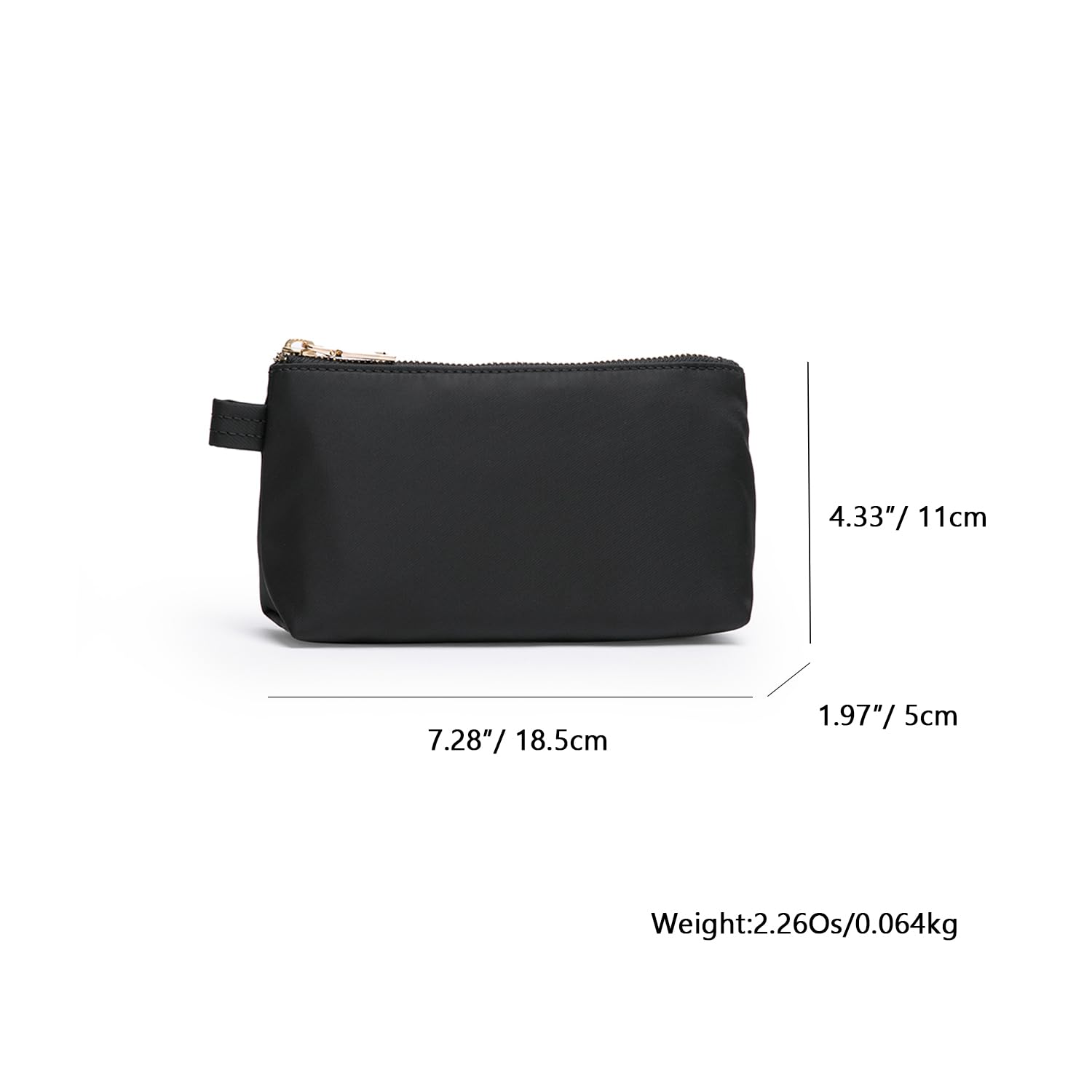 Stylish Nylon Makeup Bag - Compact & Convenient Handbag for Women, Ins Fashion Trendy Small Storage Pouch - Perfect for Travel, Gym, and Daily Essentials Organization