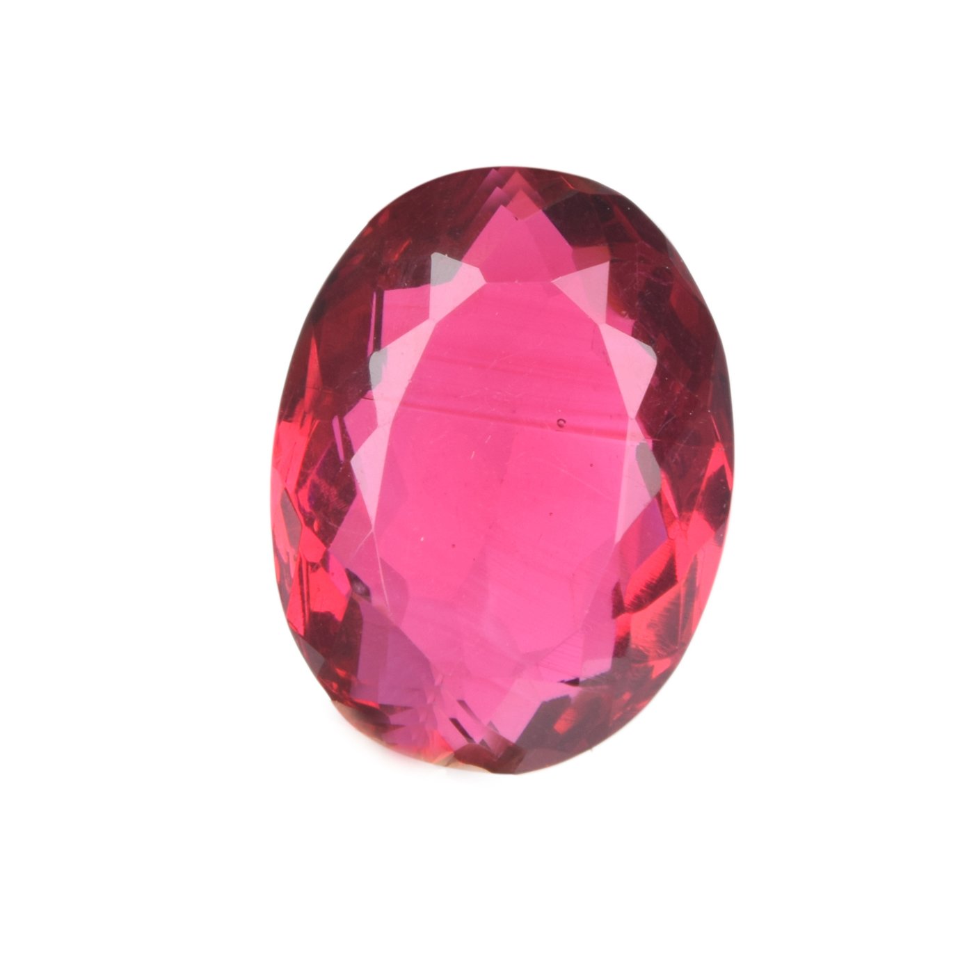 47.50 Ct Natural Pink Tourmaline Loose Gemstone - Oval Cut Brilliant Faceted Tourmaline for Jewelry Making, Engagement Rings & Necklace Designs | Healing Crystal Collection