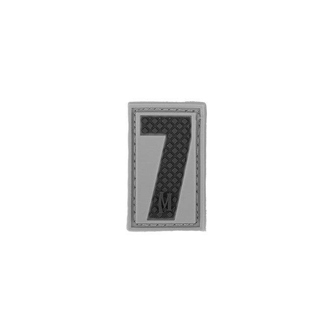Premium No.7 Morale Patch - High-Quality Embroidered Badge for Military, Tactical Gear & Backpacks | Perfect for Outdoor Enthusiasts, Veterans & Collectors