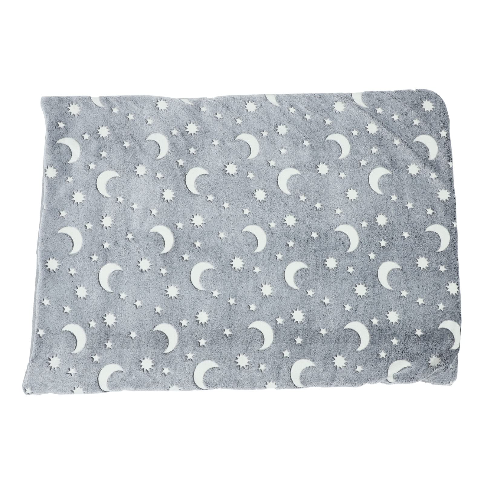 **Cozy Pet Blanket for Dogs & Cats - Soft Fleece Crate Bed Pad, Winter Warm Cushion, Luminous Sleeping Mat for Indoor/Outdoor Use - Perfect for Crates, Floors, Cars & Pet Fences**