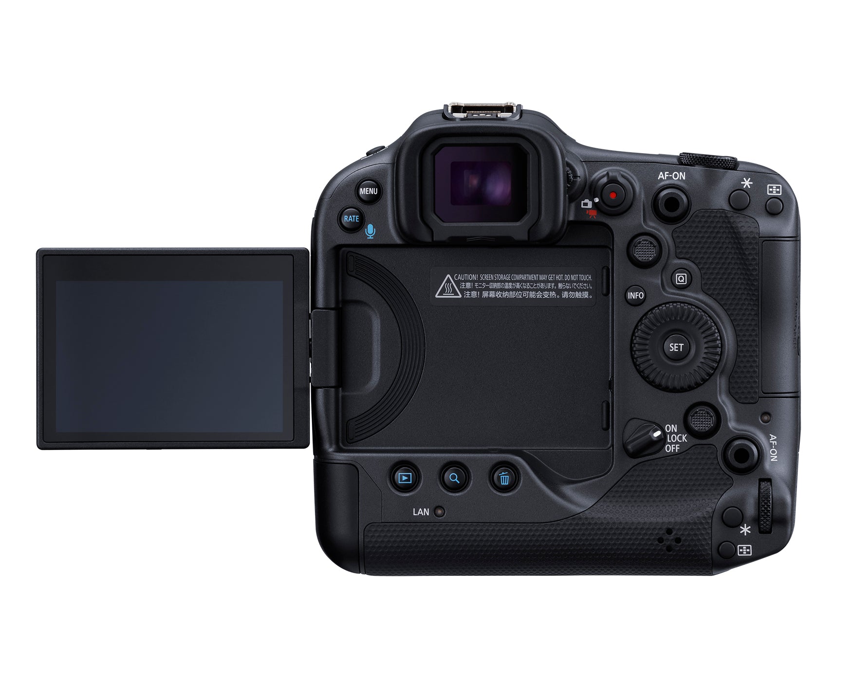 Canon EOS R3 Full Frame Mirrorless Digital Camera with 24.1MP, 8K Video, Eye Control AF - Professional Photography & Videography for Sports, Wildlife, and Events