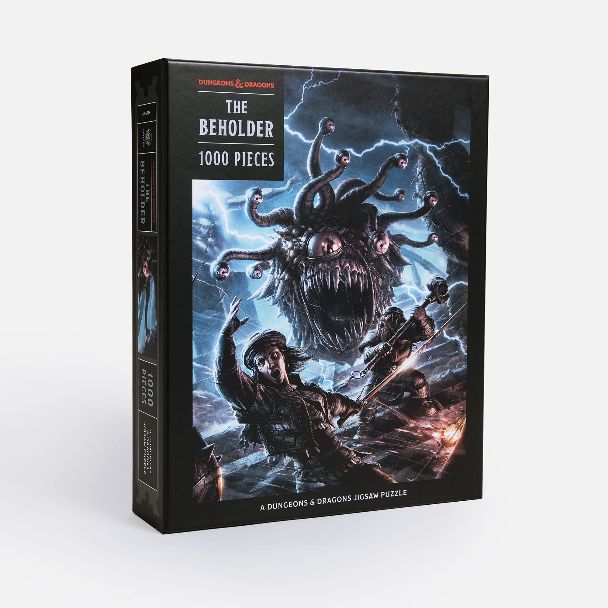 The Beholder Puzzle: Dungeons & Dragons Jigsaw Puzzle for Adults - 1000 Piece Fantasy Board Game Puzzle for D&D Fans, Game Nights & Home Decor