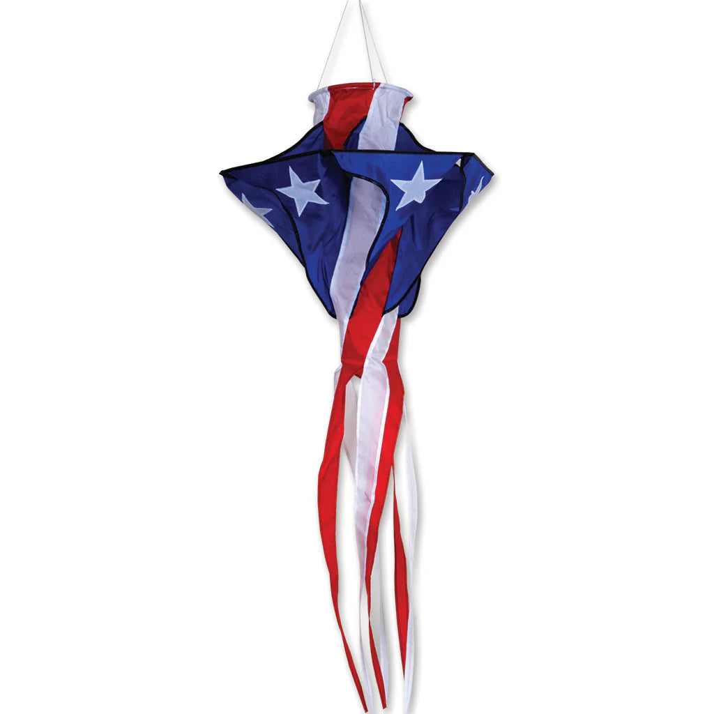 30 Pack Patriotic Star Twisters - Red White & Blue Hair Ties for Women & Girls - Perfect for 4th of July, Memorial Day & Independence Day Celebrations