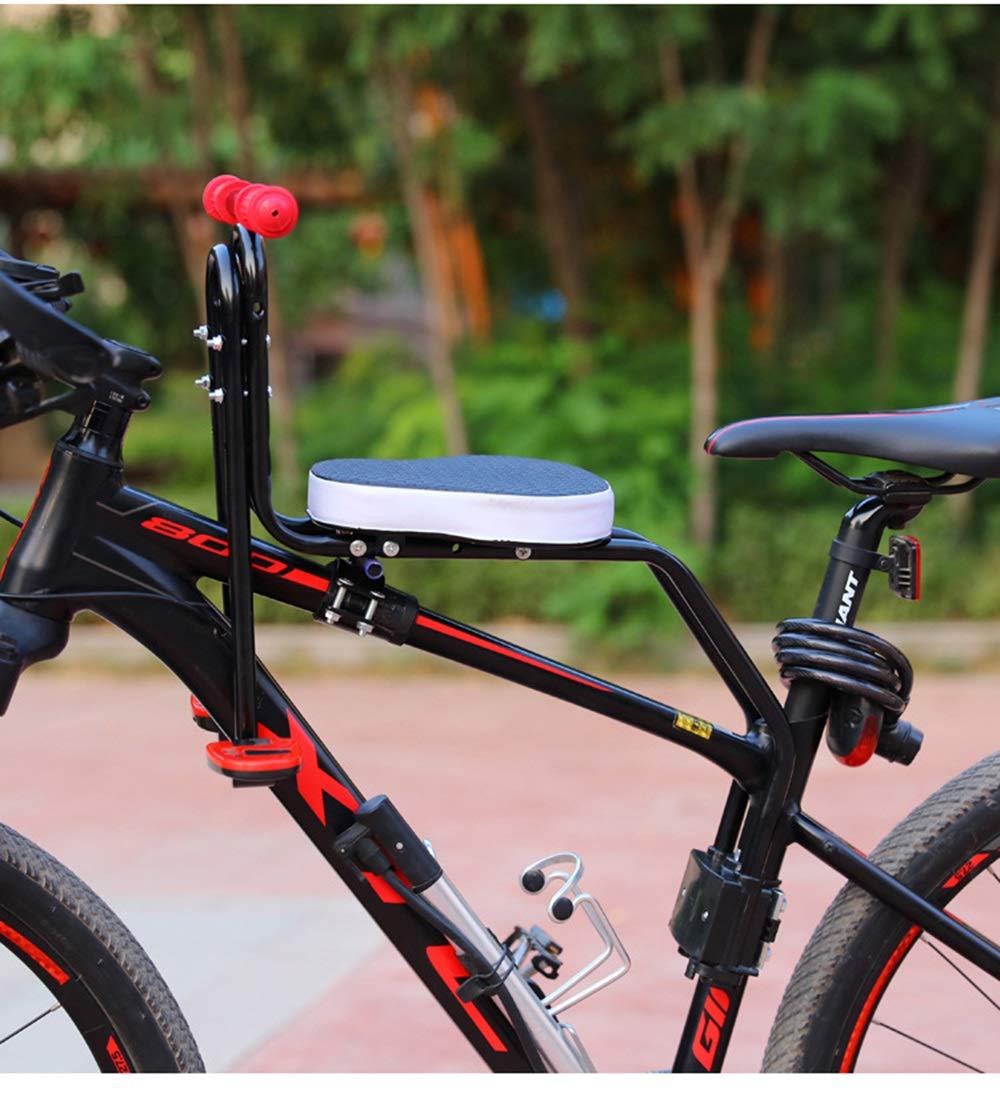 **SXZHSM Kids Bike Seat for Mountain Bike - Adjustable Front Mount Child Safety Seat with Handrail | USA Certified | Perfect for Toddlers & Infants | Ideal for Family Rides, Commuting & Outdoor Adventures**