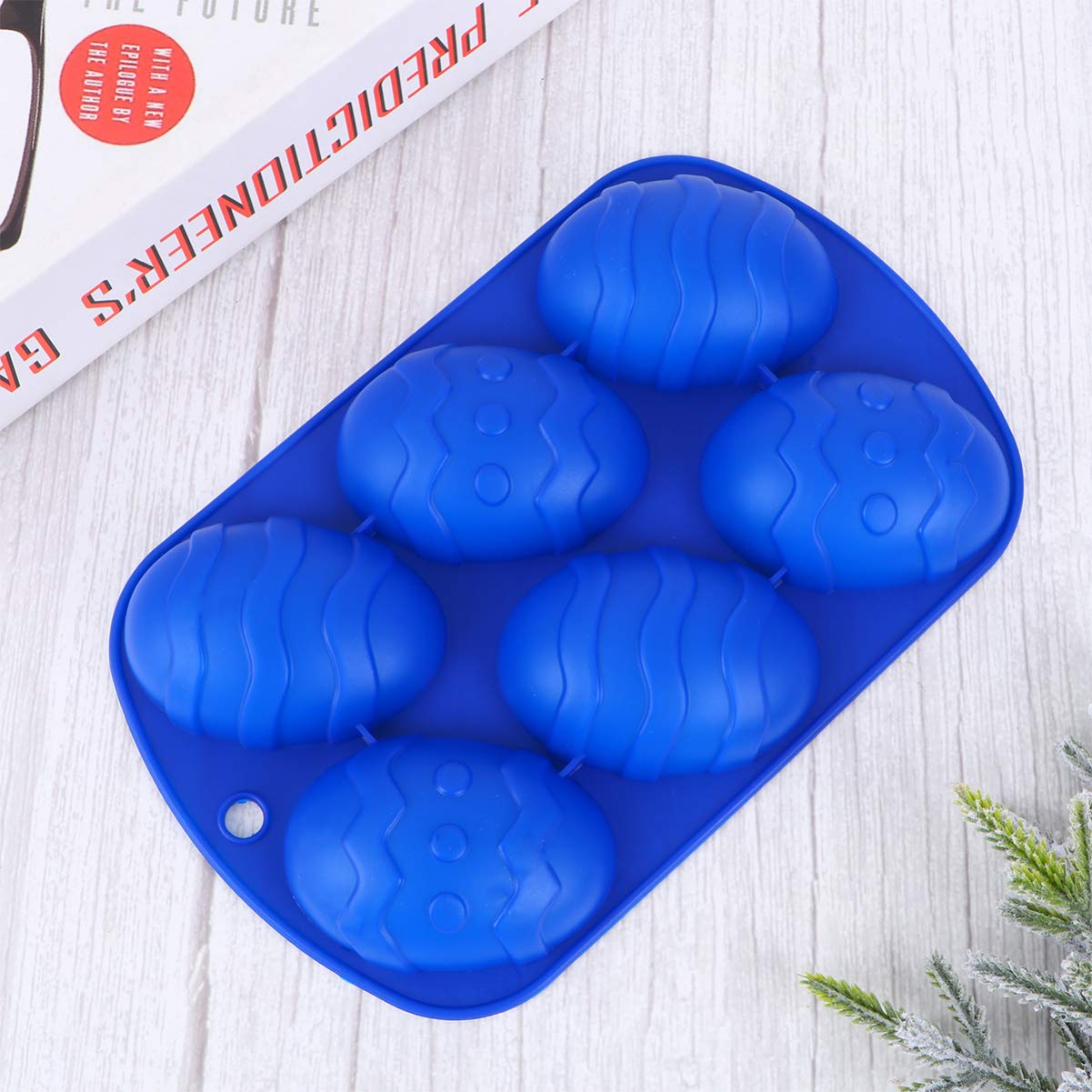 OSALADI Easter Egg Cake Pan Set - Non-Stick Baking Molds for Easter Cakes, Cupcakes & Desserts - Perfect for Holiday Baking, Party Treats & Family Gatherings