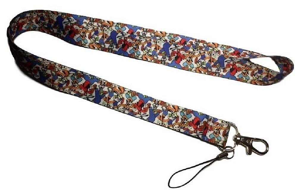 Custom Character Print ID Holder Lanyard Keychain - Stylish Badge Reel for Work, School & Events - Perfect for Teachers, Nurses, Conventions & Office Professionals