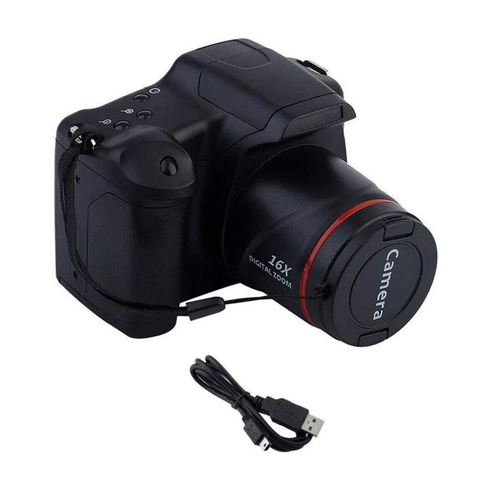 MZZYG 1080p HD Digital Video Camera for Vlogging, YouTube, TikTok & Travel - Compact & Lightweight for On-the-Go Content Creation