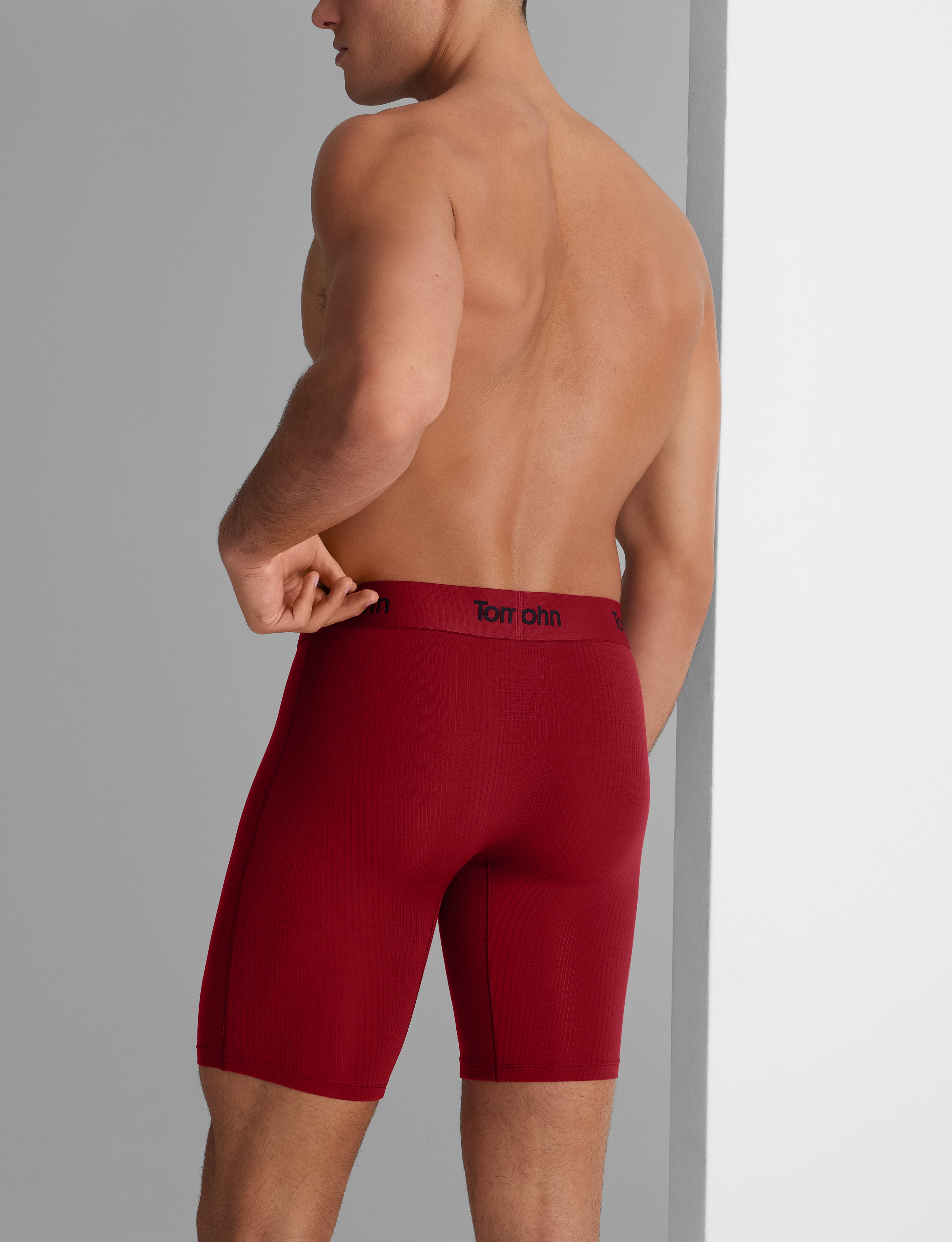 Premium Second Skin Luxe Rib Boxer Briefs - 8 Pack of Ultra-Soft Men's Underwear for All-Day Comfort | Perfect for Workout, Lounge & Everyday Wear