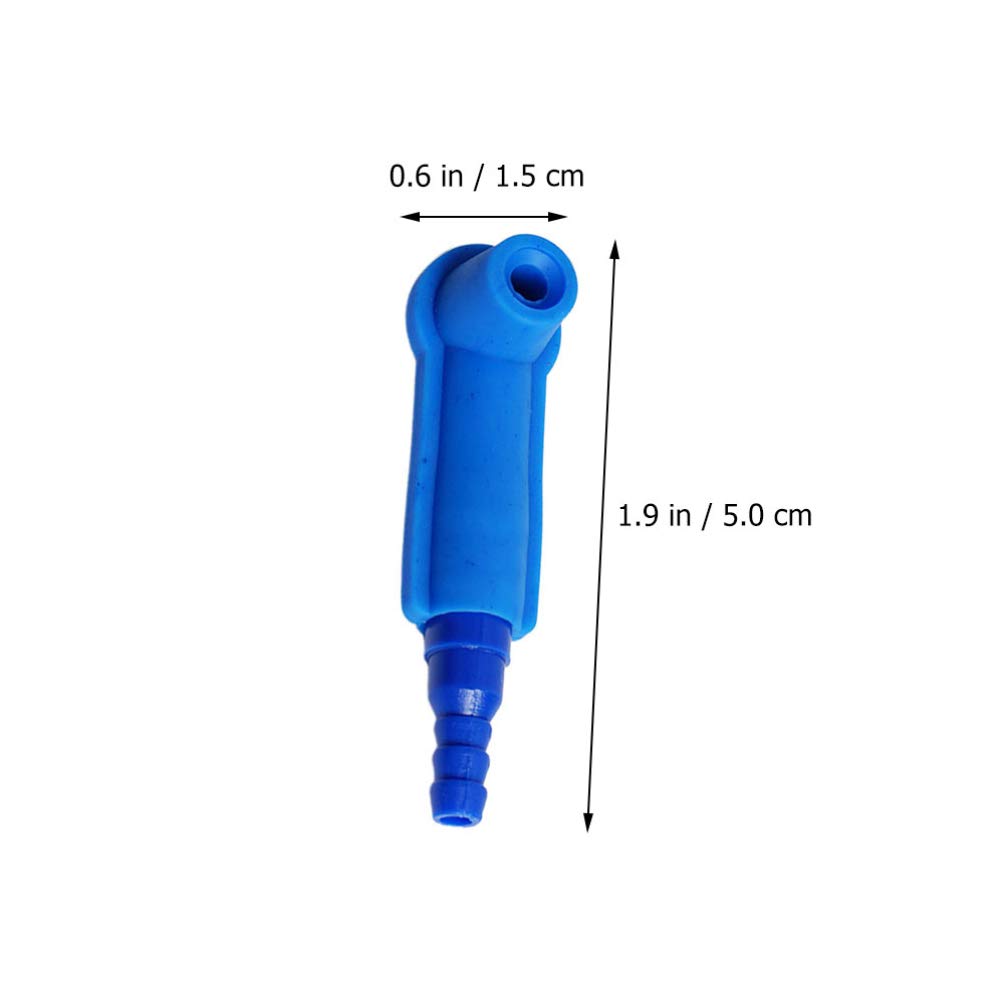 Wakauto 10pcs Suction Car Brake Fluid Connector & Oil Exchange Tool Kit - ABS Hose Jointer & Deflation Tool for Auto Repair & Maintenance