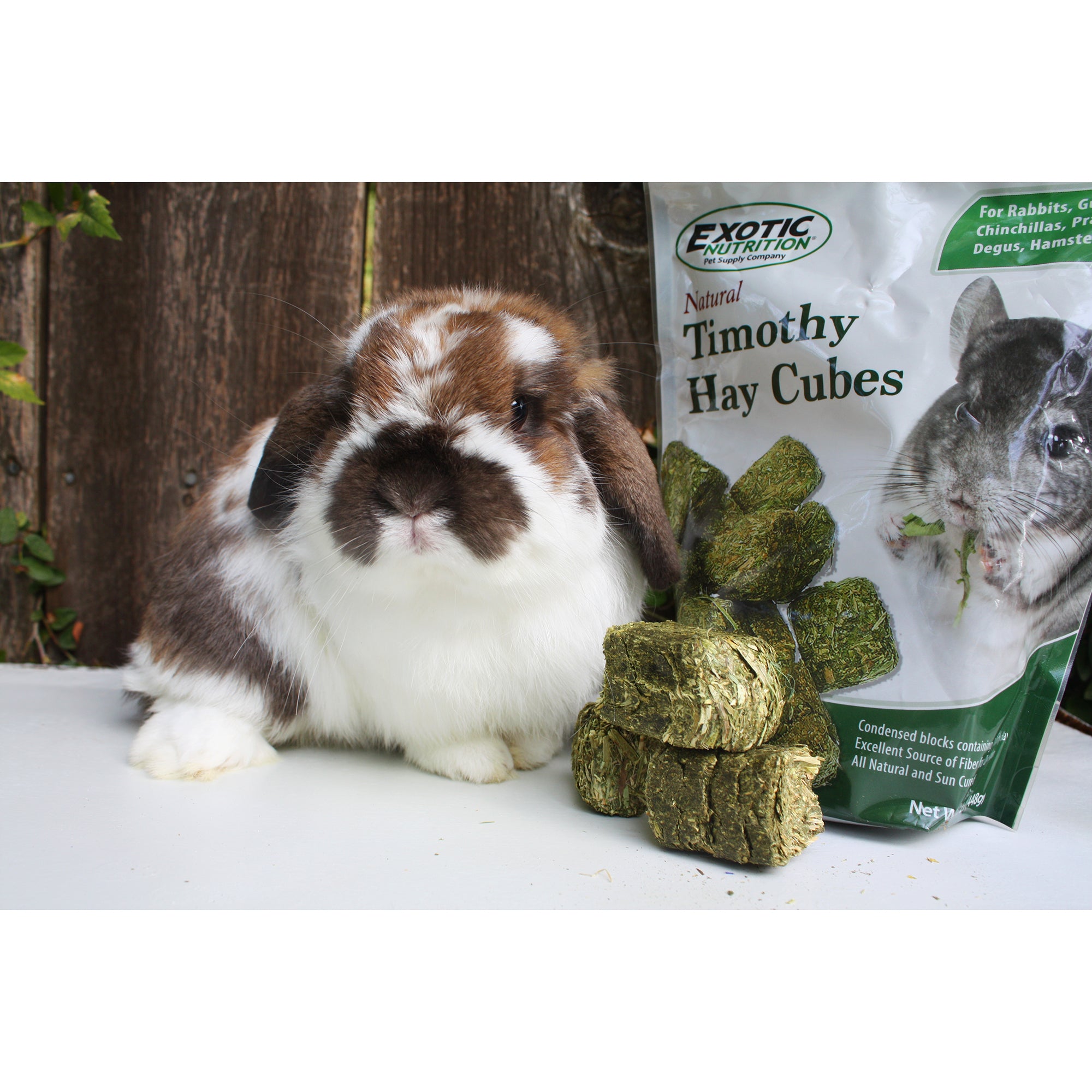 Premium Timothy Hay Cubes for Rabbits & Guinea Pigs - Natural High Fiber Food for Small Pets - Perfect for Daily Feeding & Digestive Health