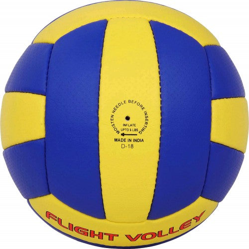 Cosco Flight Volley Volleyball - Official Size & Weight for Indoor & Outdoor Games - Perfect for Beach, Court, and Backyard Play