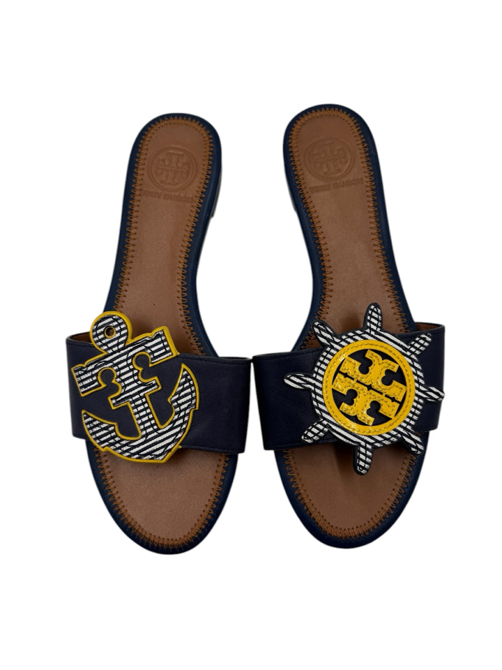 Tory Burch Everly 55mm Slide Sandals - Size 6 | Women's Comfortable Summer Slides | Perfect for Beach, Poolside & Casual Outings