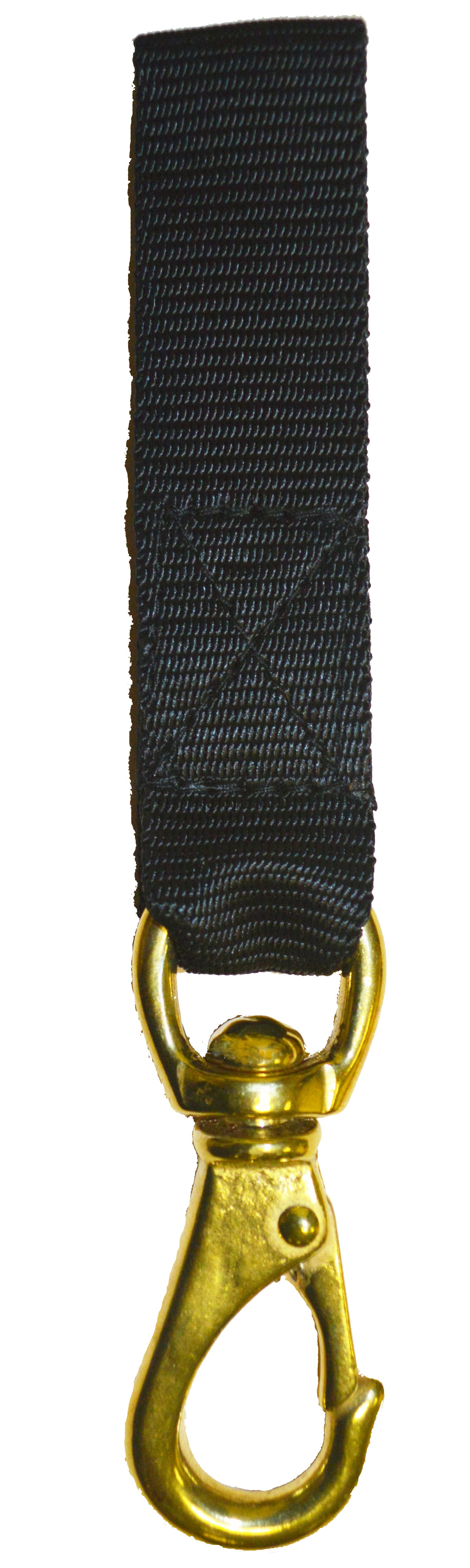 Beaver Size 1 Snap Hook with Swivel on Heavy-Duty Webbing - Durable Carabiner for Outdoor Gear, Dog Leashes & Keychains