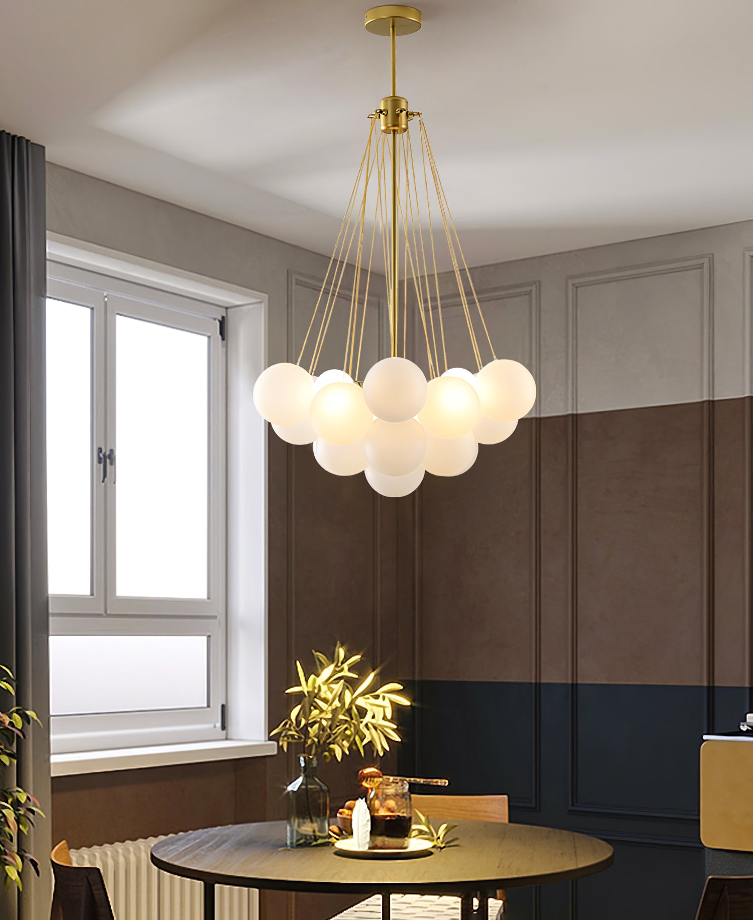 Elegant Cloud Chandelier Lighting Fixture - Modern Ceiling Light for Living Room, Bedroom & Dining Room Decor