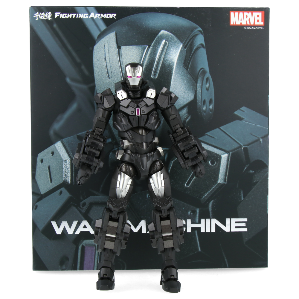 Fighting Armor War Machine Action Figure - Marvel Avengers Collectible Toy for Adults & Kids - Perfect for Display, Gifts, and Role Play Scenes