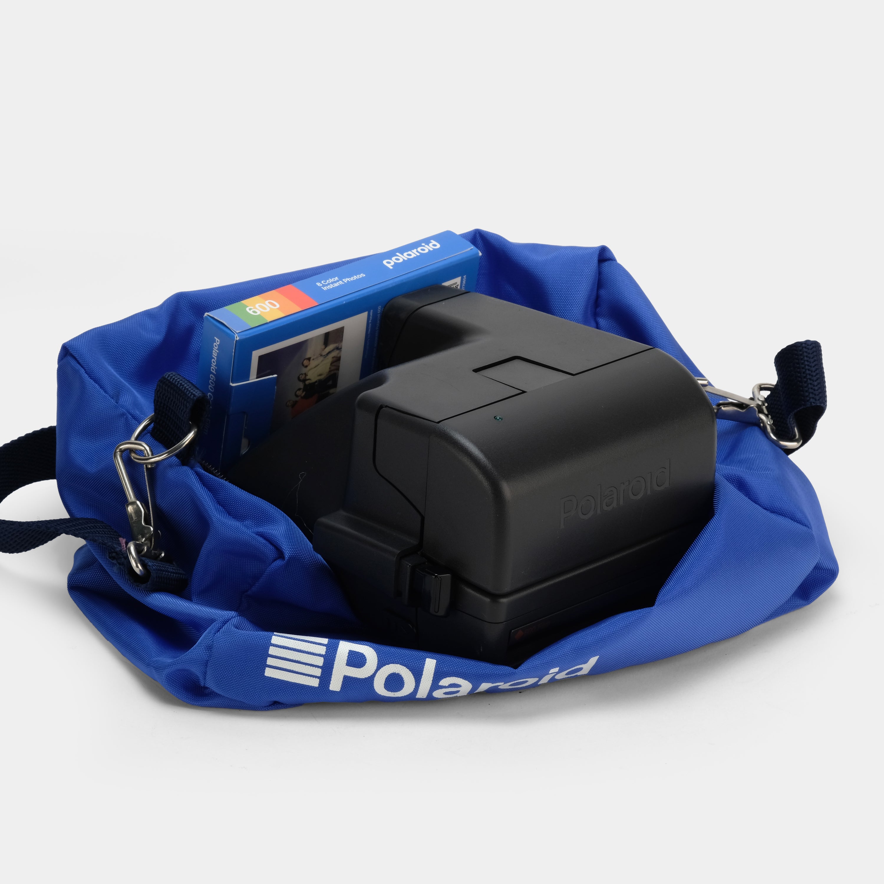 Vintage Blue Polaroid Camera Bag - Waterproof & Durable for Instant Film Cameras - Perfect for Travel, Photography Enthusiasts & Everyday Use