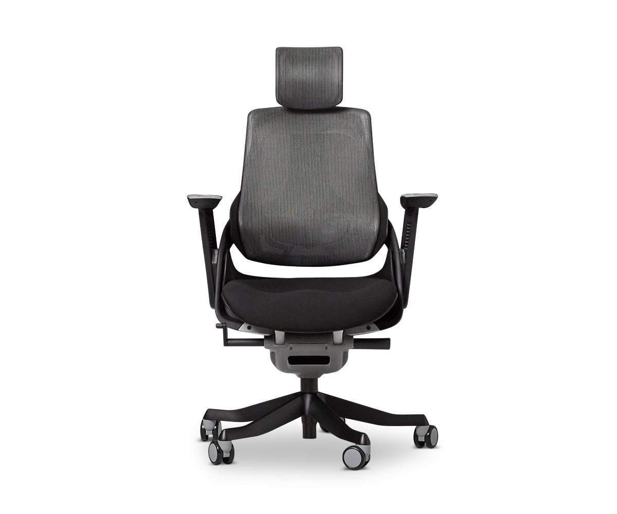 Ergonomic Wau Desk Chair - Adjustable Office Chair with Lumbar Support for Home & Work - Perfect for Long Hours Sitting, Gaming & Studying