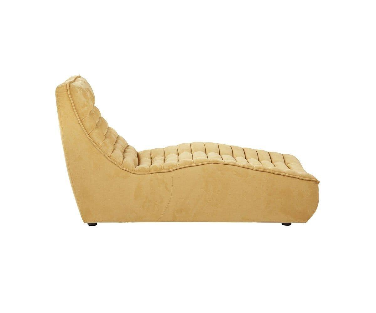 Diego Chaise Lounge Chair - Modern Accent Chair for Living Room, Bedroom & Office - Stylish Upholstered Armchair with Solid Wood Legs - Perfect for Relaxing, Reading & Decorating Your Home