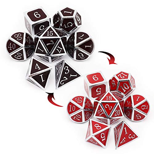 Silver Black Red