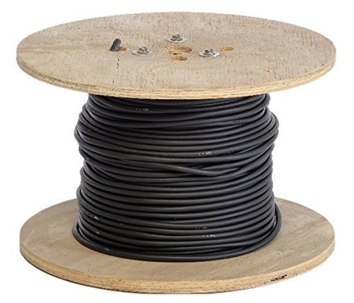 Ultra-Flexible 1/0 Gauge Black Car Battery & Welding Cable - 40 Feet with 5 Copper Lugs - Heavy Duty Power Supply for Automotive, Marine, and Solar Applications