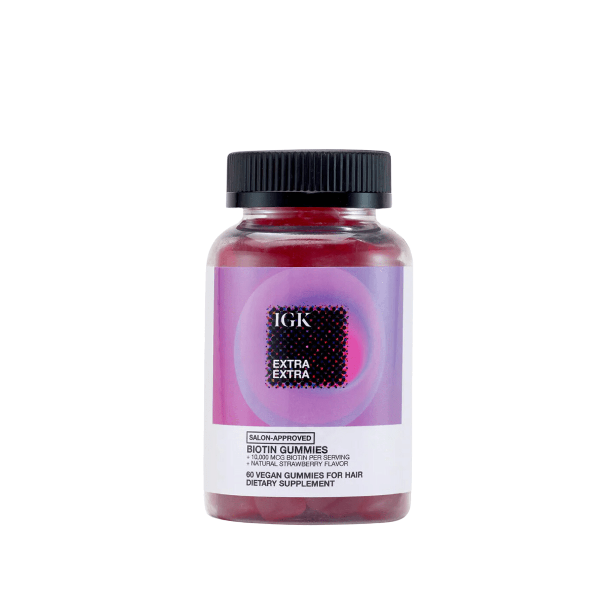Extra Strength Biotin Gummies for Hair Growth & Nail Health - 5000mcg Vegan Supplement for Women & Men - Delicious Strawberry Flavor - Perfect for Daily Wellness Routine & Beauty Regimen