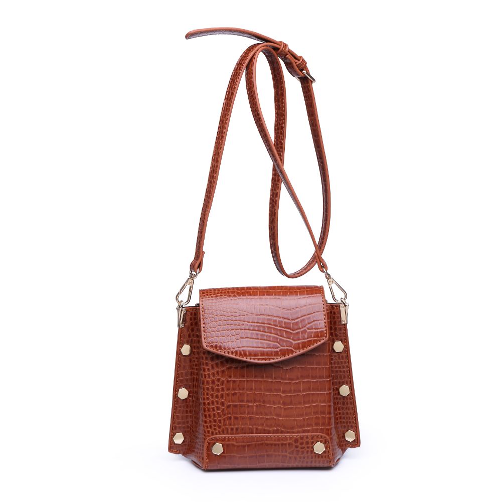 Taylor Croc Embossed Leather Crossbody Bag for Women - Stylish & Durable Handbag for Everyday Use, Travel, and Date Nights