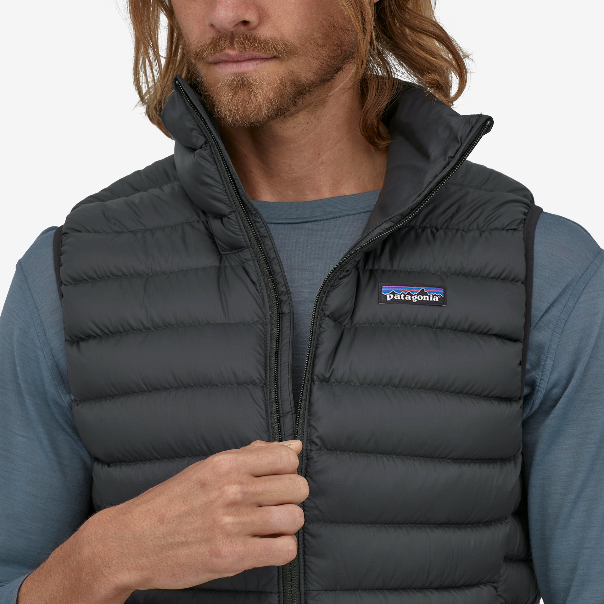 Men's Down Sweater™ Vest - Lightweight Warm Puffer Vest for Outdoor Activities, Hiking & Casual Wear