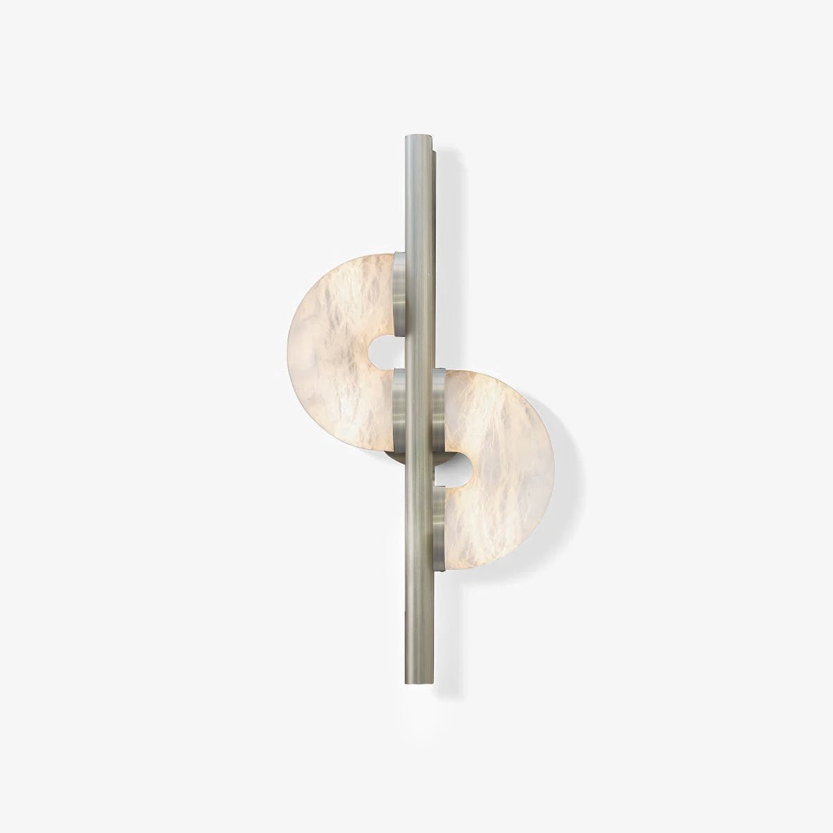 Vintage Alabaster Wall Sconce - Handcrafted Dolly Wall Lamp for Bedroom, Living Room & Hallway Lighting | Elegant Home Decor & Ambient Lighting
