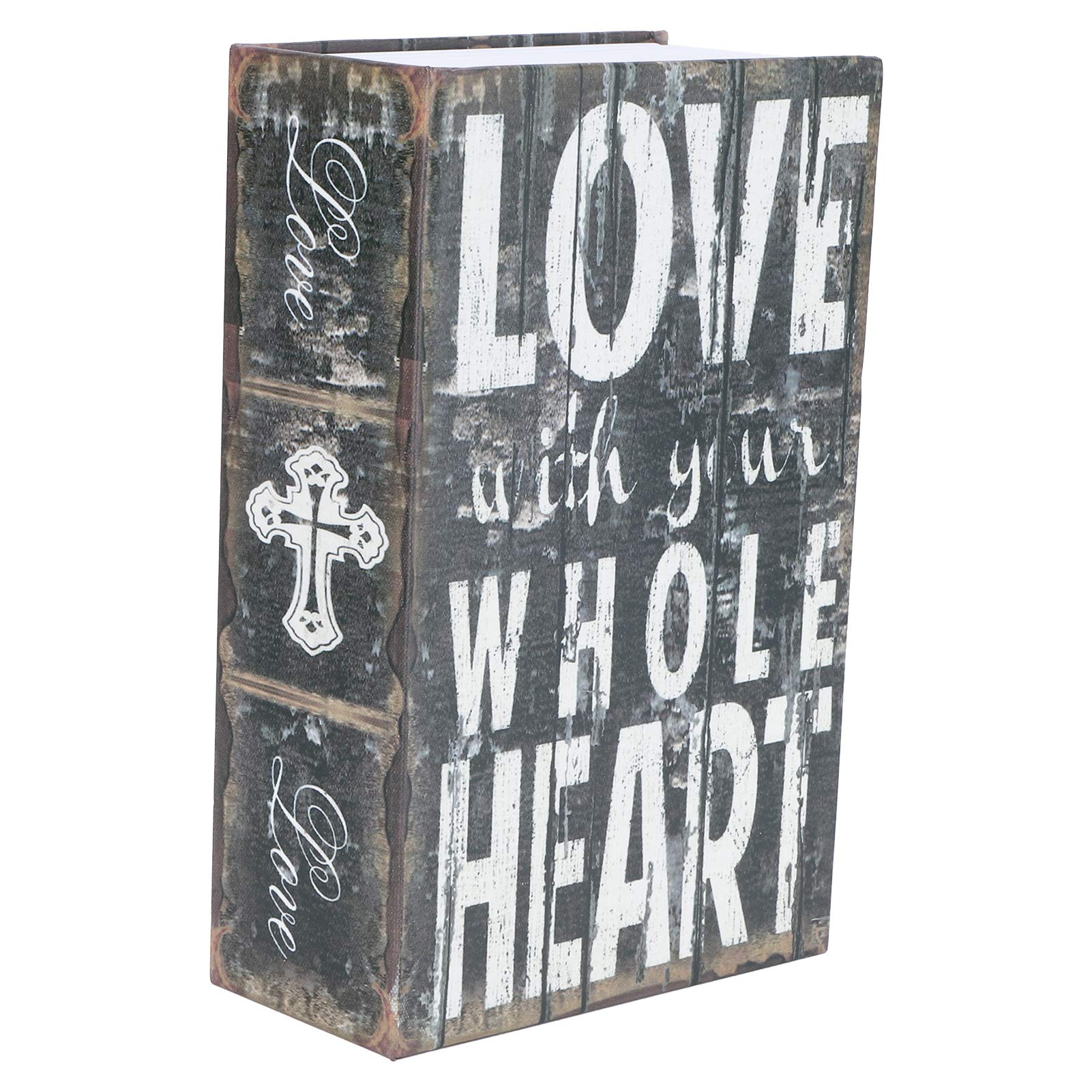 Book Safe with Combination Lock - Hidden Metal Security Box for Money, Jewelry & Cash | Diversion Safe for Home, Office & Travel | Secure Storage Solution