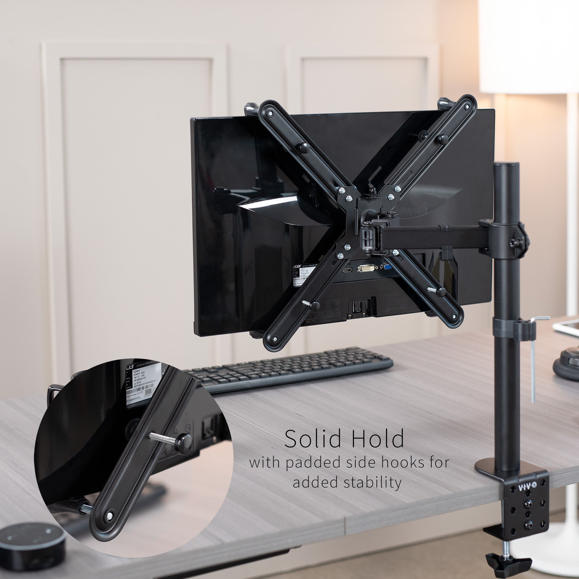 Universal VESA Mount Adapter Bracket Kit for TV & Monitor - 75x75 to 100x100mm - Perfect for Home Office & Gaming Setup