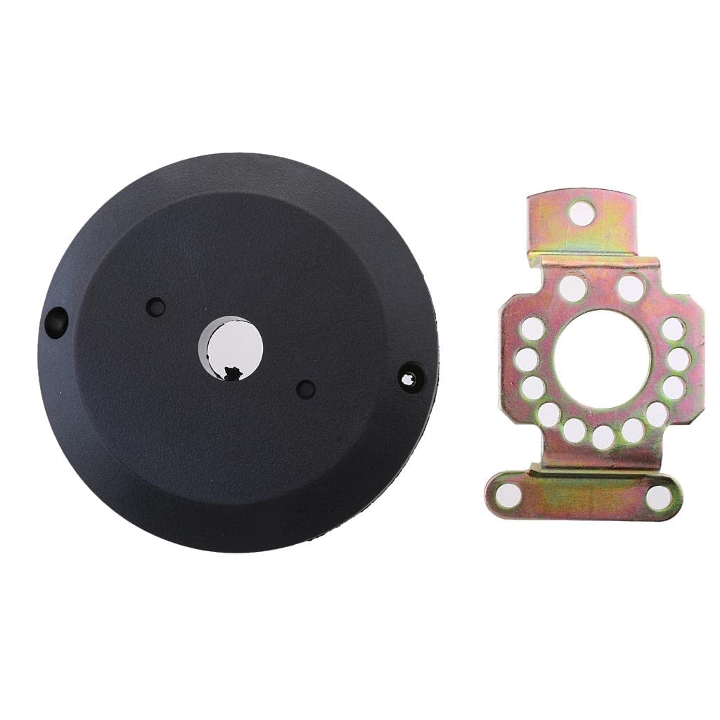90 Degree Bezel Marine Boat Rotary Steering Mounting Kit - Heavy Duty Stainless Steel for Smooth Steering Control - Perfect for Yachts, Fishing Boats & Watercrafts